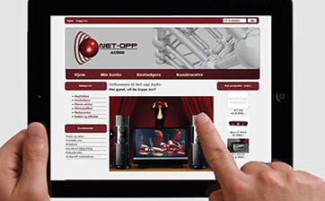 Bilde av websiden til www.net-opp.no